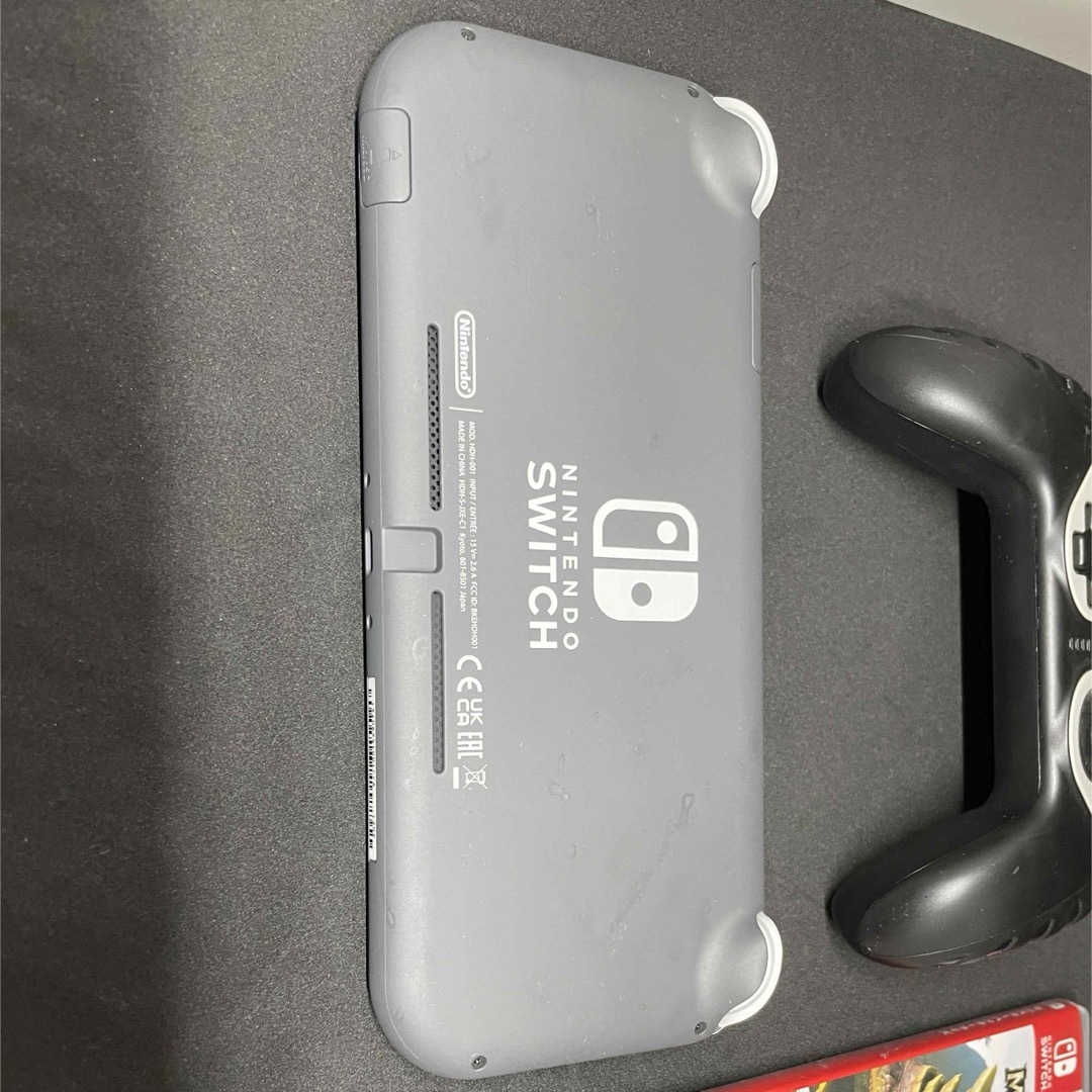 Nintendo Switch Liteグレー  ソフトセット　 エンタメ/ホビーのゲームソフト/ゲーム機本体(家庭用ゲーム機本体)の商品写真