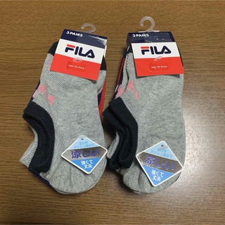 【新品】  Fila フィラ  キッズ靴下 19〜21cm スニーカーソックス