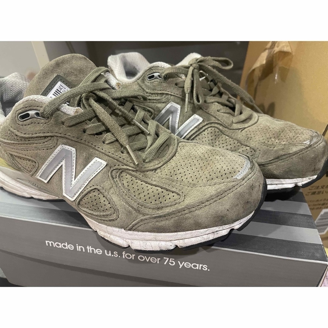 New Balance(ニューバランス)のレア!New balance M990 V4 US10 美品 M992 993 メンズの靴/シューズ(スニーカー)の商品写真