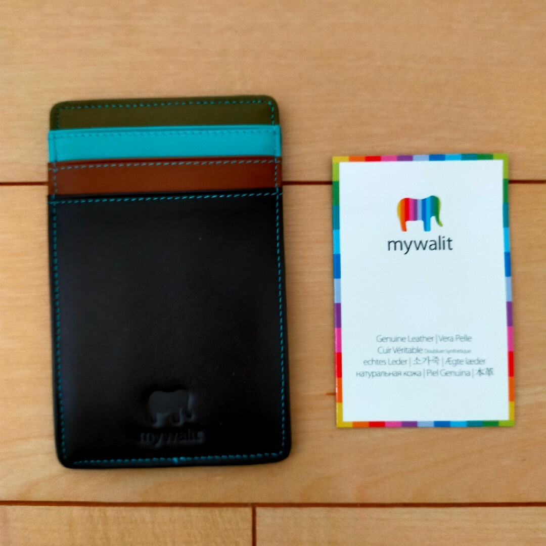 MYWALIT(マイウォリット)のMywalit マイワリット　カードケース　カードホルダー　定期入れ レディースのファッション小物(名刺入れ/定期入れ)の商品写真