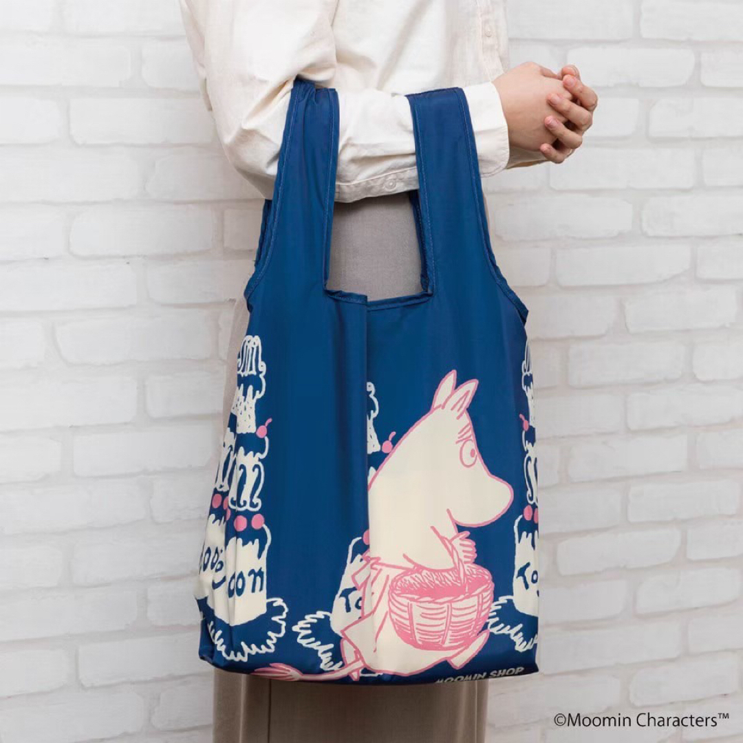 【新品】MOOMIN SHOP PATISSERIE ◆ エコバッグ レディースのバッグ(エコバッグ)の商品写真