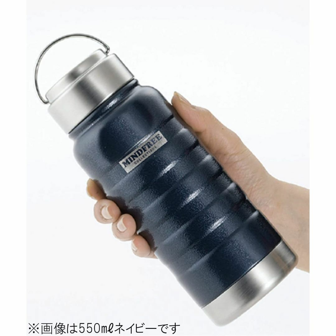 【色: ホワイト】カクセー ステンレス鋼 マグボトル ホワイト 1000ml M インテリア/住まい/日用品のキッチン/食器(弁当用品)の商品写真