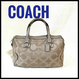 コーチ(COACH)のCOACH コーチオープアート ミニボストン 2Way ハンドバッグ(ボストンバッグ)