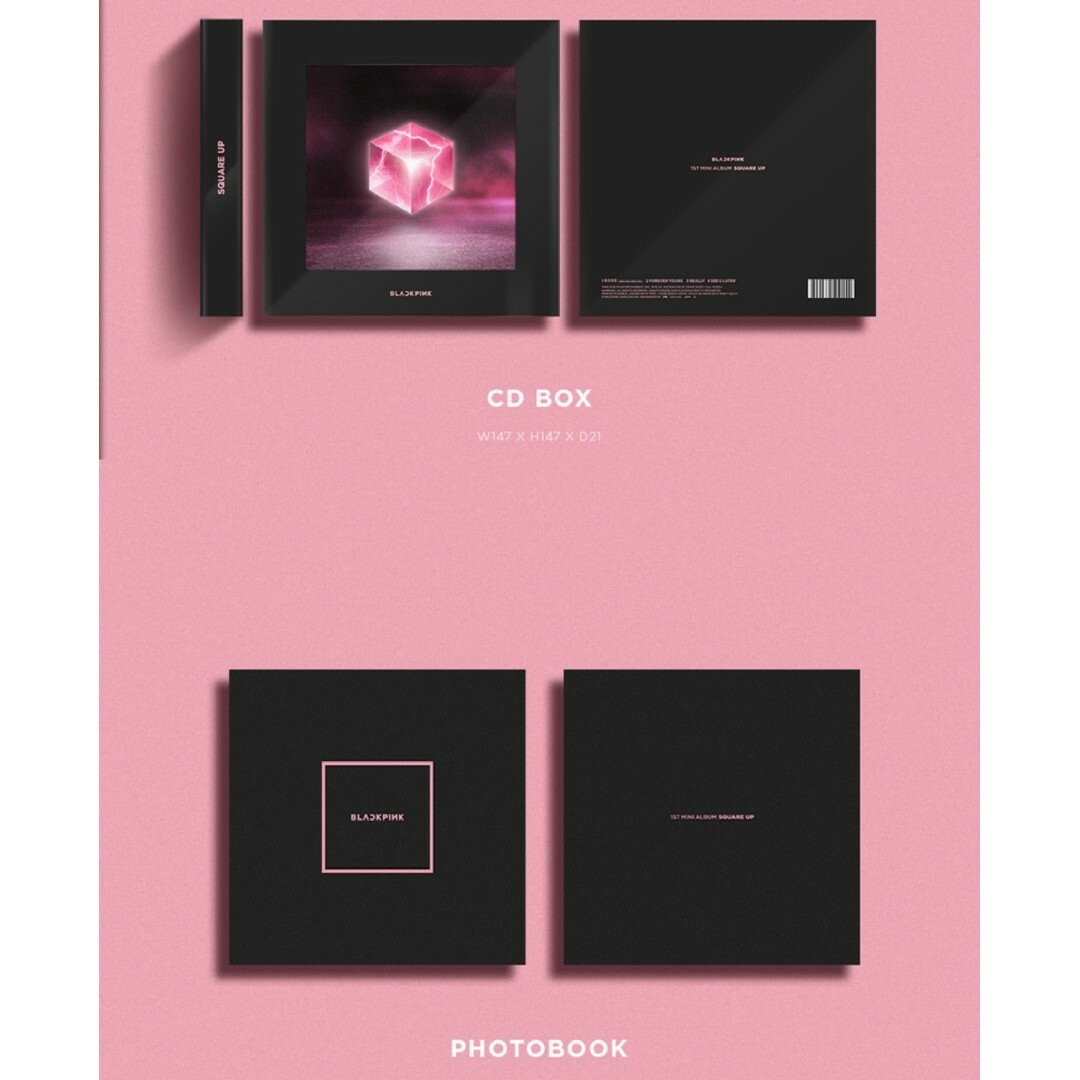 BLACKPINK(ブラックピンク)のブラックピンク BLACKPINK スクエアアップ CD アルバム エンタメ/ホビーのCD(K-POP/アジア)の商品写真