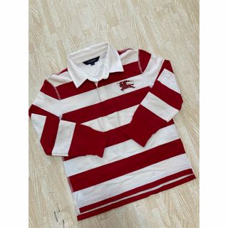 バーバリー(BURBERRY)のバーバリーロンドン　キッズ　120 長袖ロンT ラガーシャツ　綿100% 男の子(Tシャツ/カットソー)