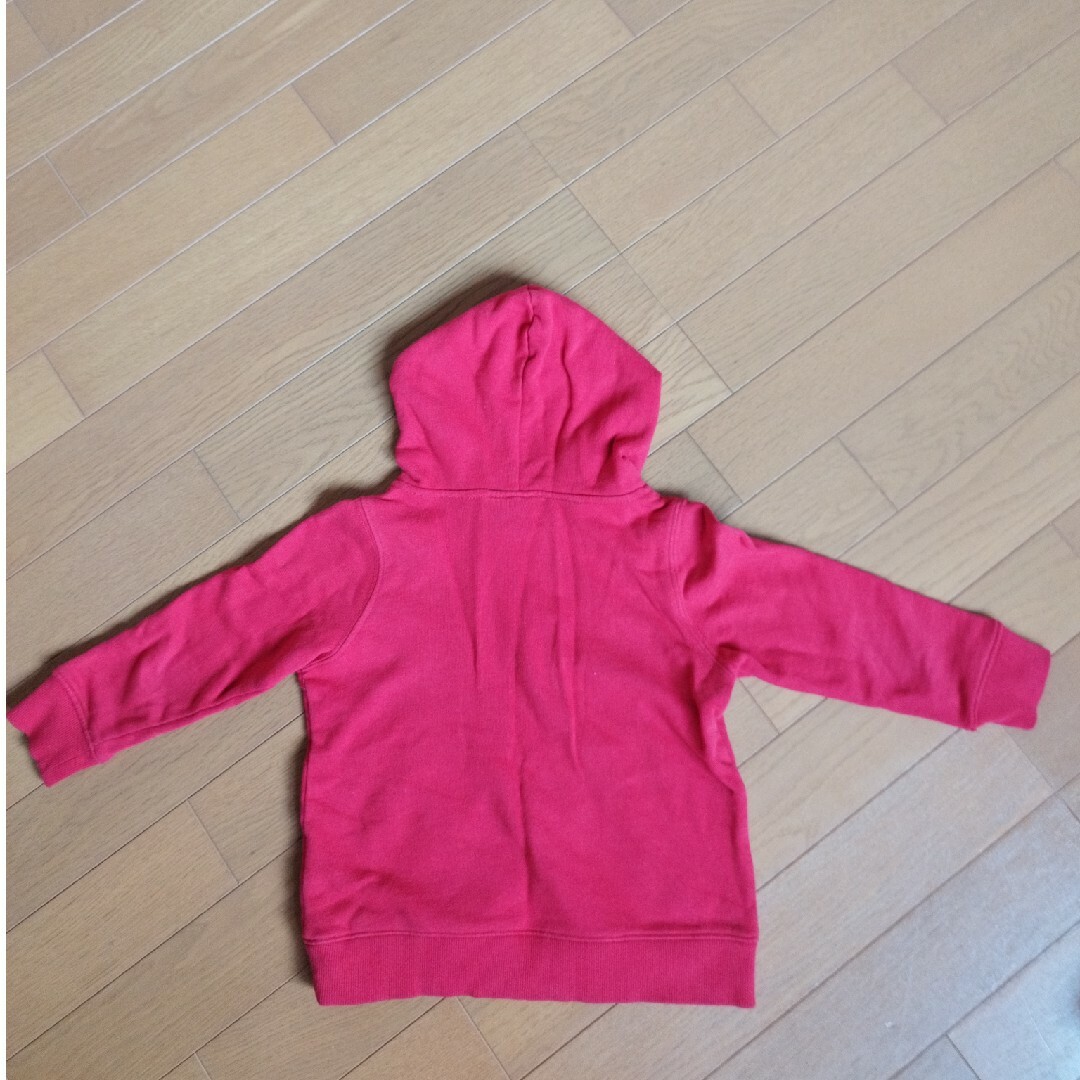 100cm　パーカー キッズ/ベビー/マタニティのキッズ服男の子用(90cm~)(Tシャツ/カットソー)の商品写真