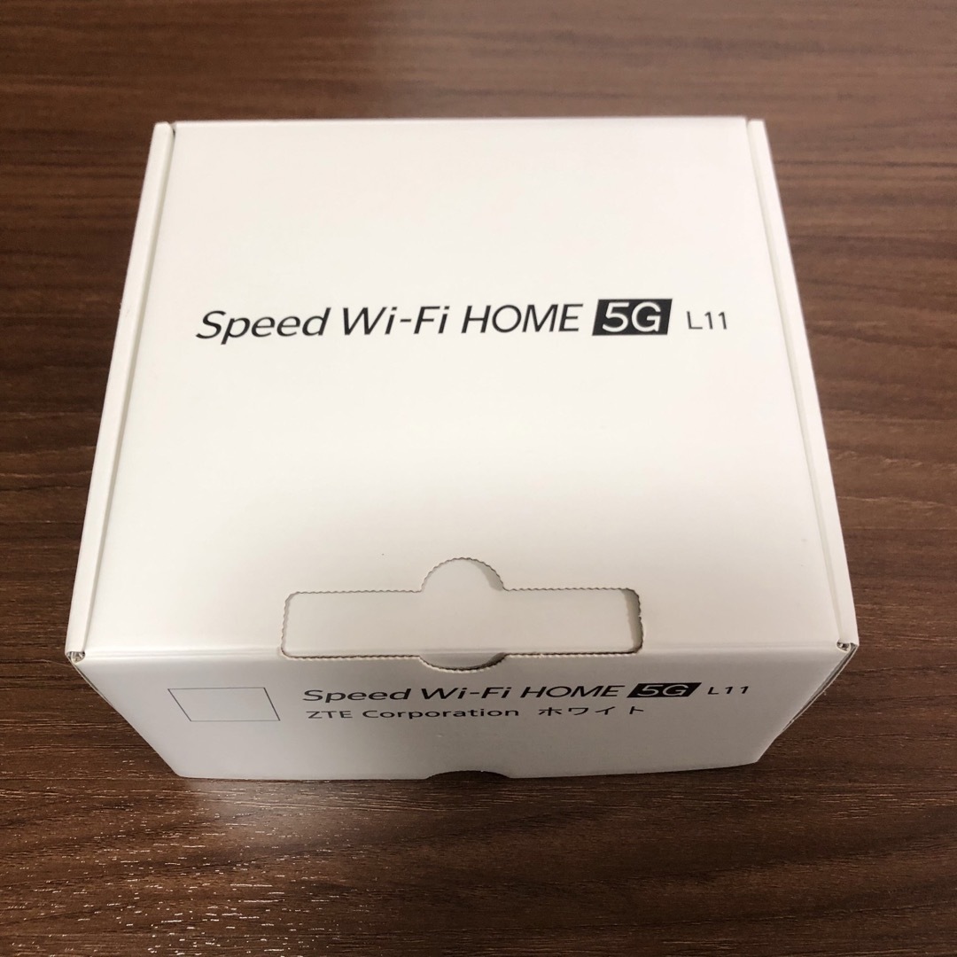 WIMAX Speed Wi-Fi HOME 5G L11 ZTR01SWU ホ スマホ/家電/カメラのスマホ/家電/カメラ その他(その他)の商品写真