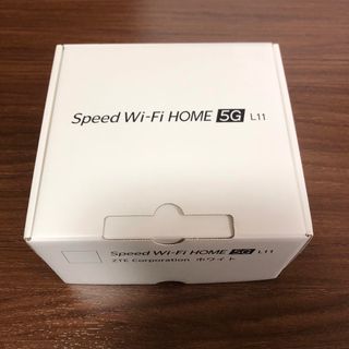 WIMAX Speed Wi-Fi HOME 5G L11 ZTR01SWU ホ