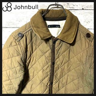 ジョンブル(JOHNBULL)の【人気商品】ジョンブル　キルティングジャケット　ブラウン　M  A349(その他)