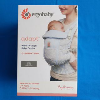 エルゴベビー(Ergobaby)の【未開封】エルゴベビー EBC ADAPT SoftFlex ホリデーブルー(抱っこひも/おんぶひも)