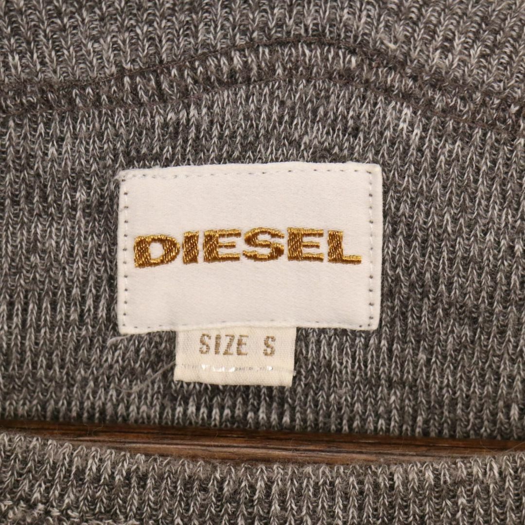 DIESEL(ディーゼル)のDIESEL/ディーゼル サーマル 長袖Tシャツ ロンT フェルトロゴ メンズのトップス(Tシャツ/カットソー(七分/長袖))の商品写真