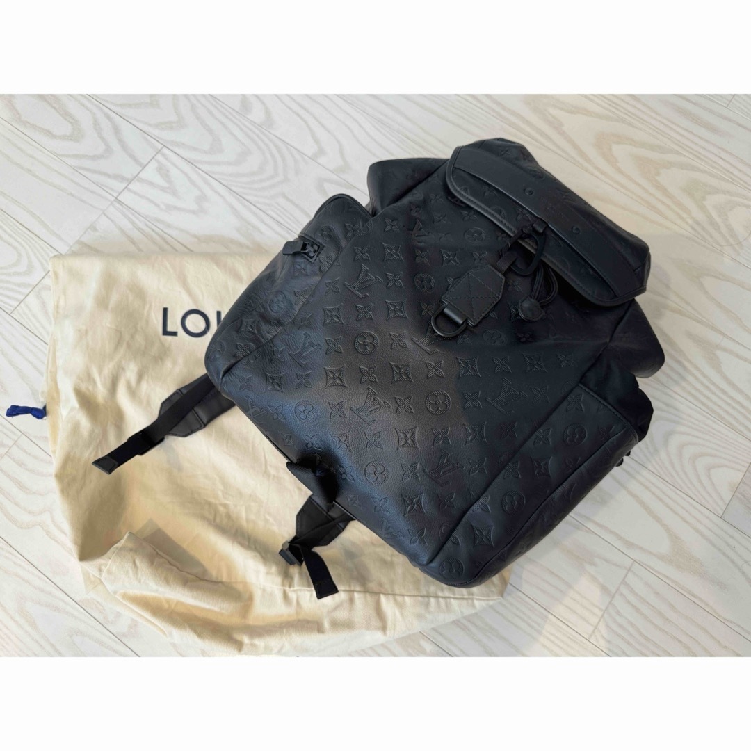 LOUIS VUITTON(ルイヴィトン)のルイヴィトン モノグラムシャドウレザーディスカバリーバックパック M43680 メンズのバッグ(バッグパック/リュック)の商品写真