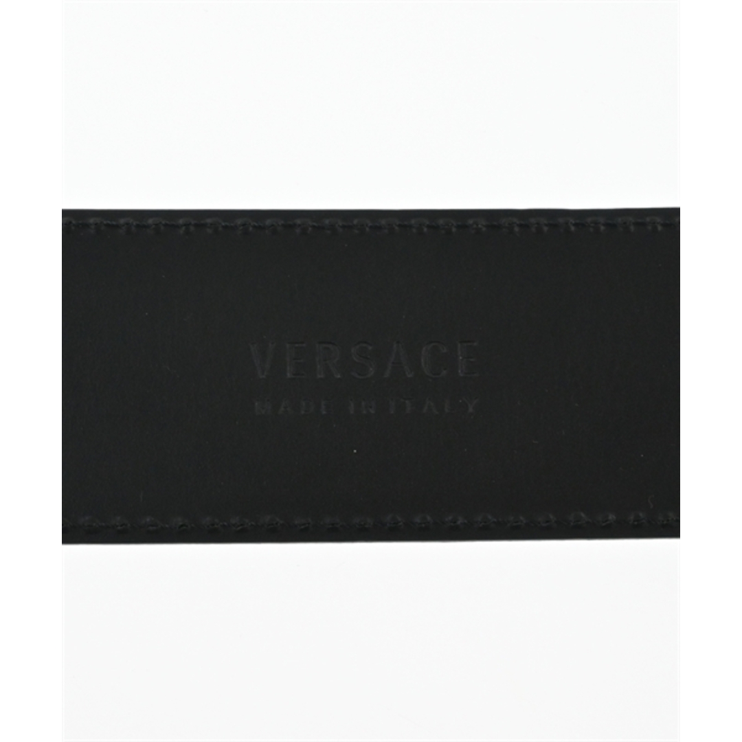 VERSACE(ヴェルサーチ)のVERSACE ヴェルサーチ ベルト - 黒 【古着】【中古】 メンズのファッション小物(ベルト)の商品写真