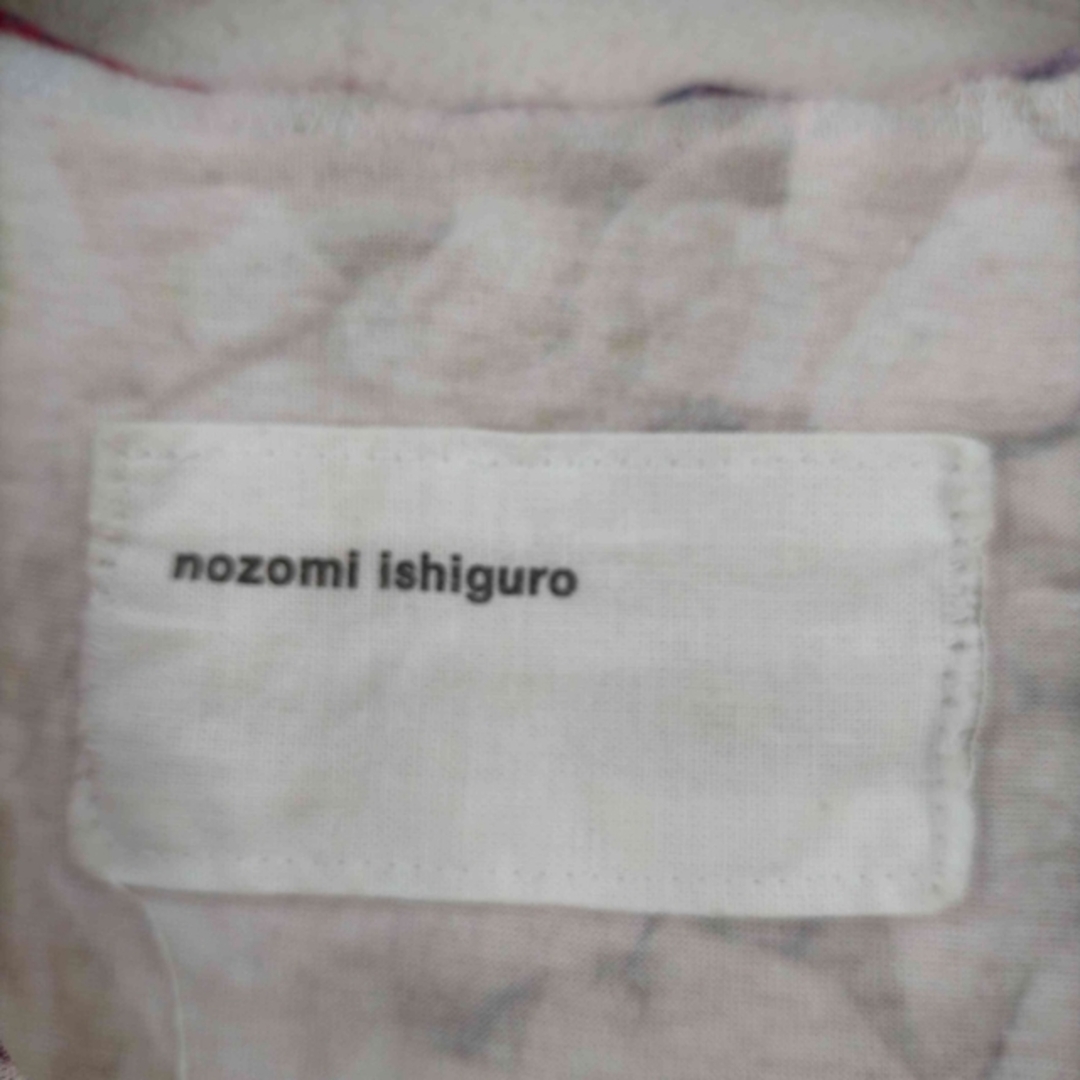 NOZOMI ISHIGURO(ノゾミイシグロ)のNOZOMI ISHIGURO(ノゾミイシグロ) 総柄 プリント チュニック レディースのワンピース(その他)の商品写真