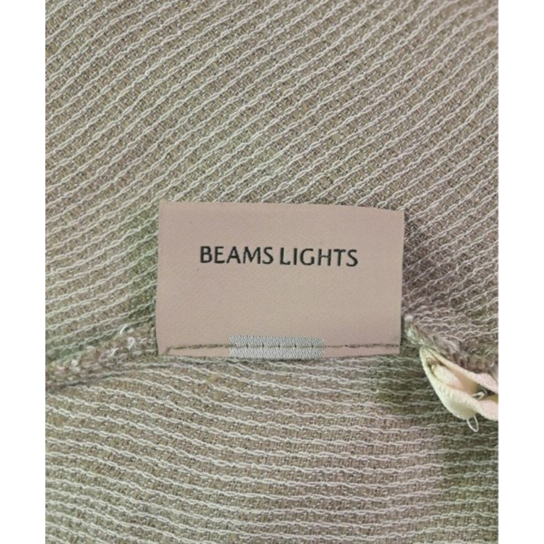 BEAMS LIGHTS(ビームスライツ)のBEAMS Lights ビームスライツ ブラウス 38(M位) ベージュ 【古着】【中古】 レディースのトップス(シャツ/ブラウス(長袖/七分))の商品写真