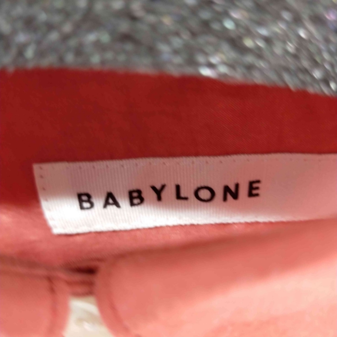 BABYLONE(バビロン)のBABYLONE(バビロン) ノースリーブサテンシャツ 比翼ボタン レディース レディースのトップス(シャツ/ブラウス(半袖/袖なし))の商品写真