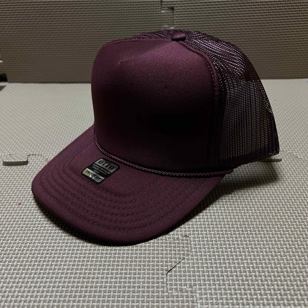 OTTO CAP(オットーキャップ)の新品 OTTO メッシュキャップのマルーン  メンズの帽子(キャップ)の商品写真