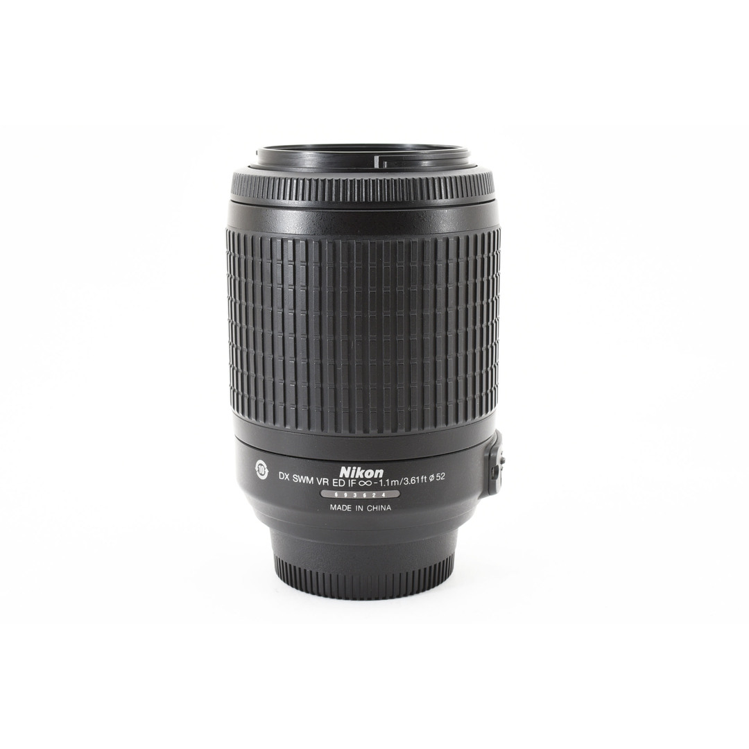 Nikon(ニコン)のNikon AF-S 55-200mm VR 手ぶれ補正 望遠レンズ #7055 スマホ/家電/カメラのカメラ(レンズ(ズーム))の商品写真