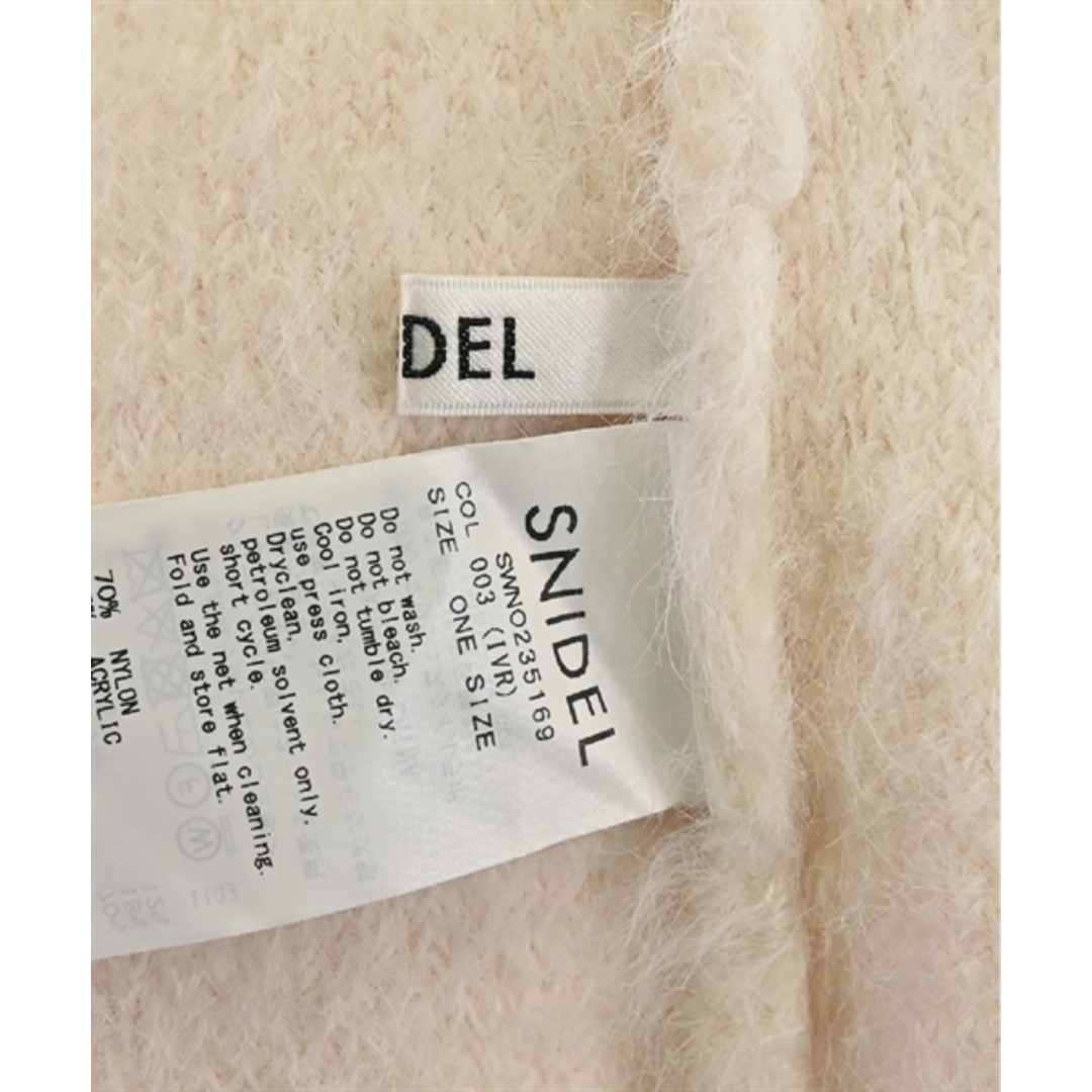 SNIDEL(スナイデル)のSNIDEL スナイデル ニット・セーター ONE ピンク 【古着】【中古】 レディースのトップス(ニット/セーター)の商品写真