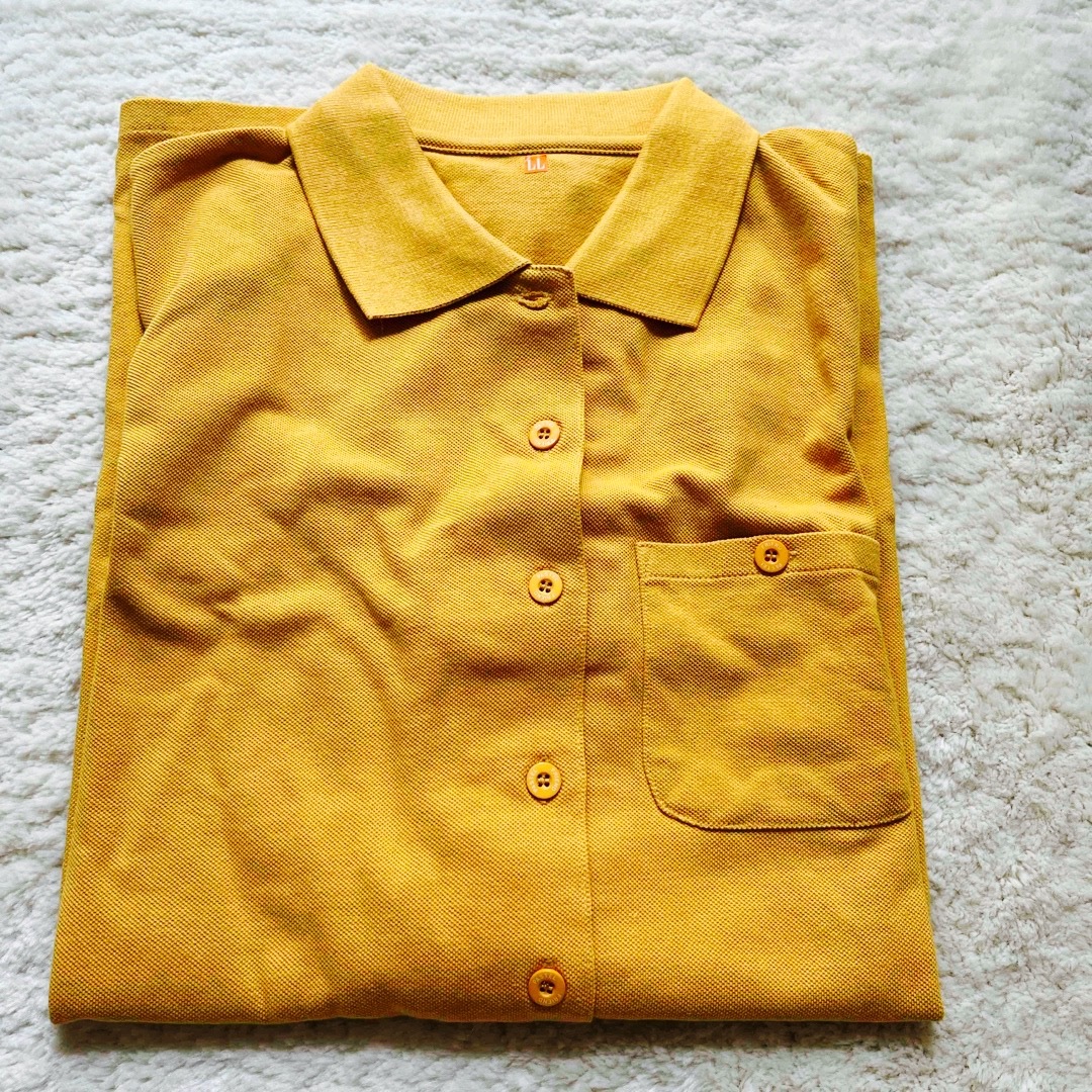 レディース　ポロシャツ　 メンズのトップス(Tシャツ/カットソー(半袖/袖なし))の商品写真