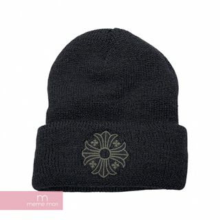 クロムハーツ(Chrome Hearts)のCHROME HEARTS CH Cross Beanie クロムハーツ CHクロスビーニー ニットキャップ ニット帽 ブラック 【240426】【新古品】【me04】(ニット帽/ビーニー)