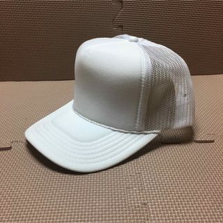 オットーキャップ(OTTO CAP)の新品 OTTO メッシュキャップのホワイト 白(キャップ)