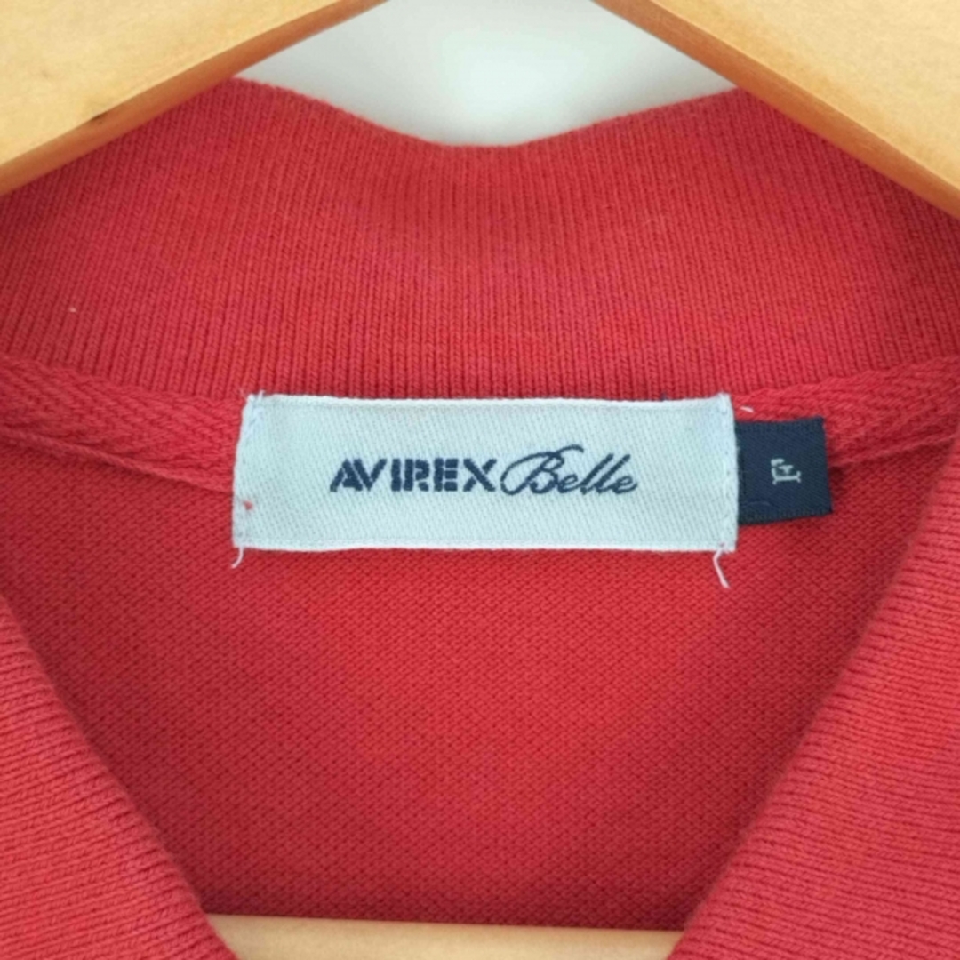 AVIREX Belle(アヴィレックス ベル) ロゴ刺繍 鹿の子 ポロシャツ メンズのトップス(ポロシャツ)の商品写真