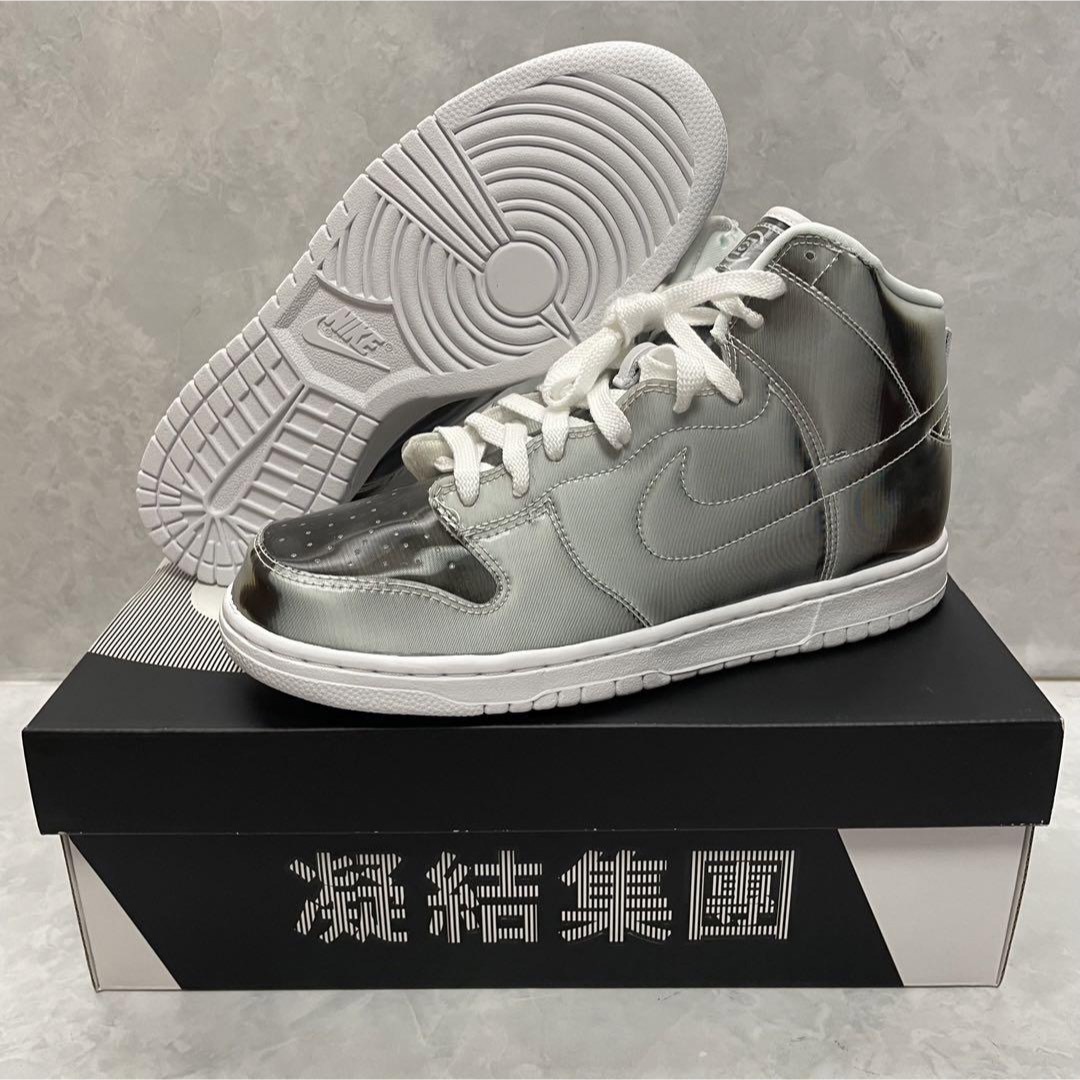 NIKE(ナイキ)のCLOT × Nike Dunk High "Silver/Flux" 28.0 メンズの靴/シューズ(スニーカー)の商品写真