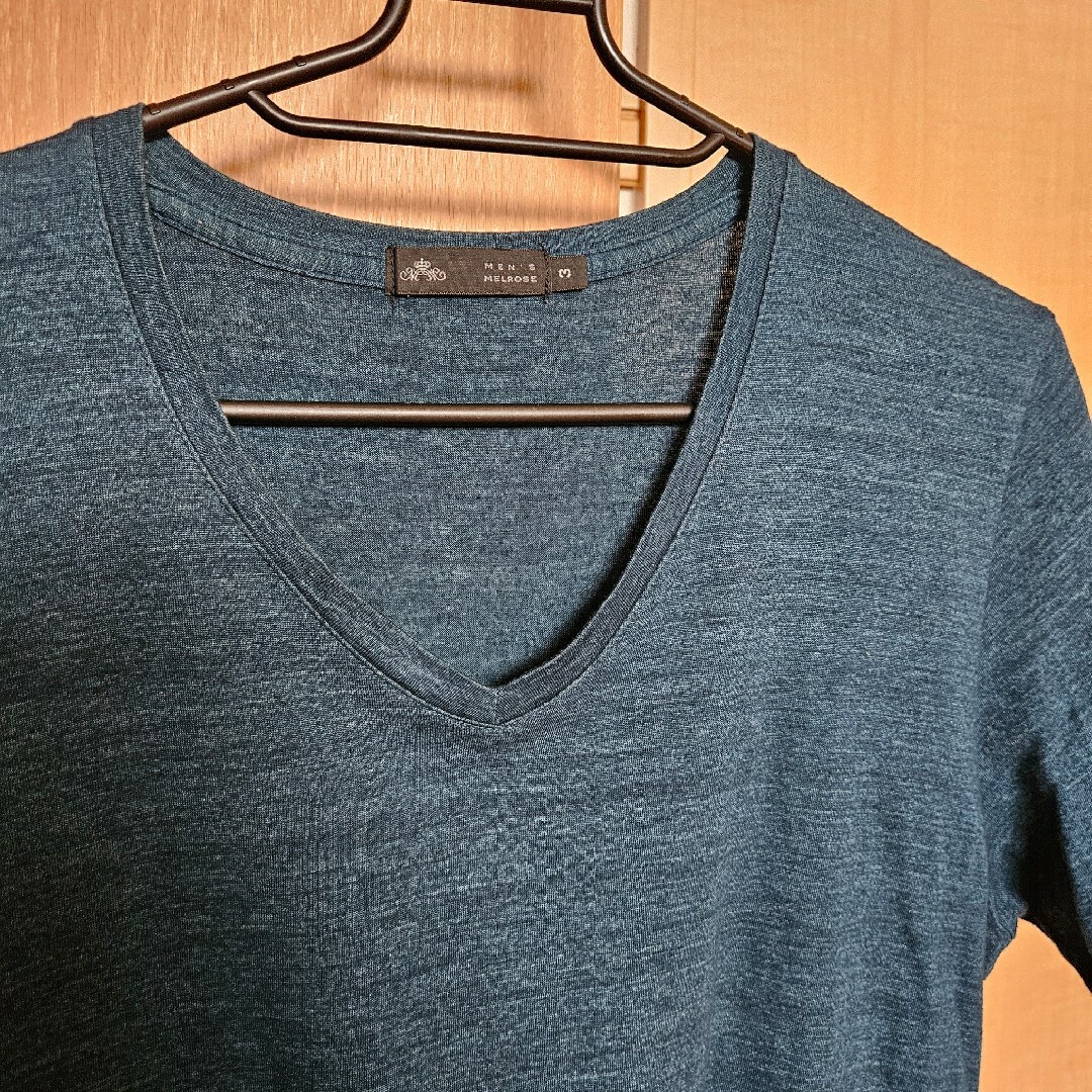 MEN'S MELROSE(メンズメルローズ)の【古着】MEN'S MELROSE　Tシャツ メンズのトップス(Tシャツ/カットソー(半袖/袖なし))の商品写真