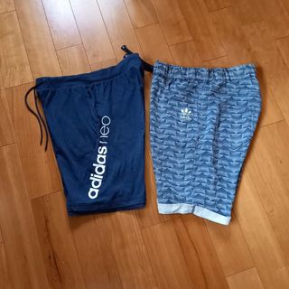 アディダス(adidas)のadidas　半ジャージパンツ(ショートパンツ)