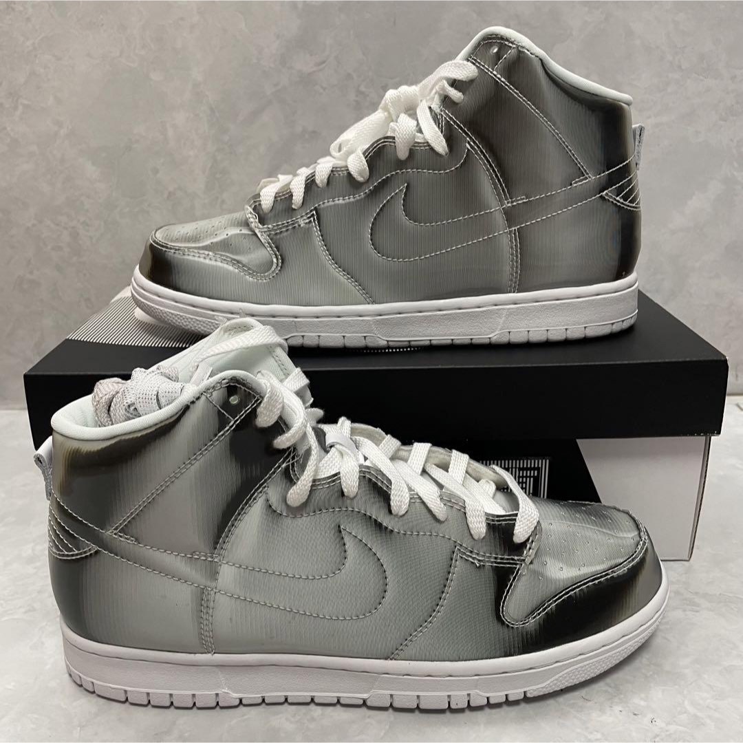 NIKE(ナイキ)のCLOT × Nike Dunk High "Silver/Flux" 27.5 メンズの靴/シューズ(スニーカー)の商品写真