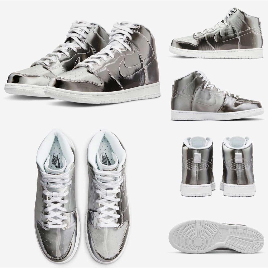 NIKE(ナイキ)のCLOT × Nike Dunk High "Silver/Flux" 27.5 メンズの靴/シューズ(スニーカー)の商品写真