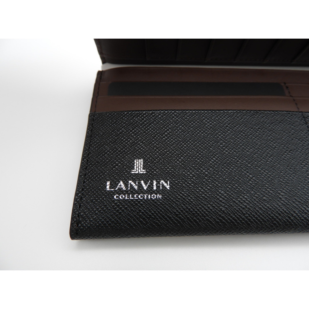 LANVIN(ランバン)のLANVIN COLLECTION Couleur du vin かぶせ型長財布 牛革 ランバン【A0056-008】 メンズのファッション小物(長財布)の商品写真