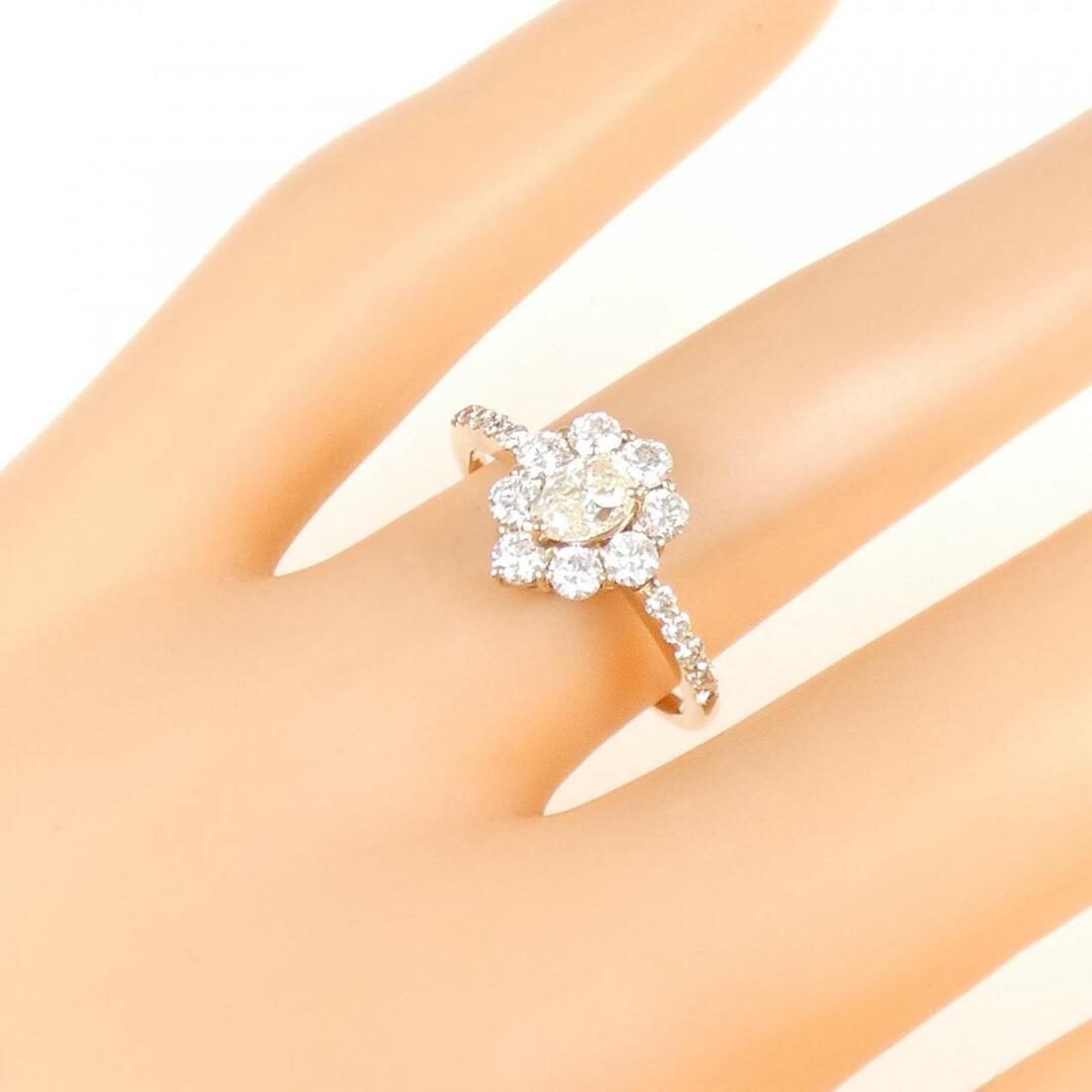 K18PG ダイヤモンド リング 0.30CT レディースのアクセサリー(リング(指輪))の商品写真