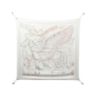 エルメス(Hermes)のエルメス LE PEGASE D'HERMES CARRE EMBROIDERED 90cm 592631S スカーフ(その他)