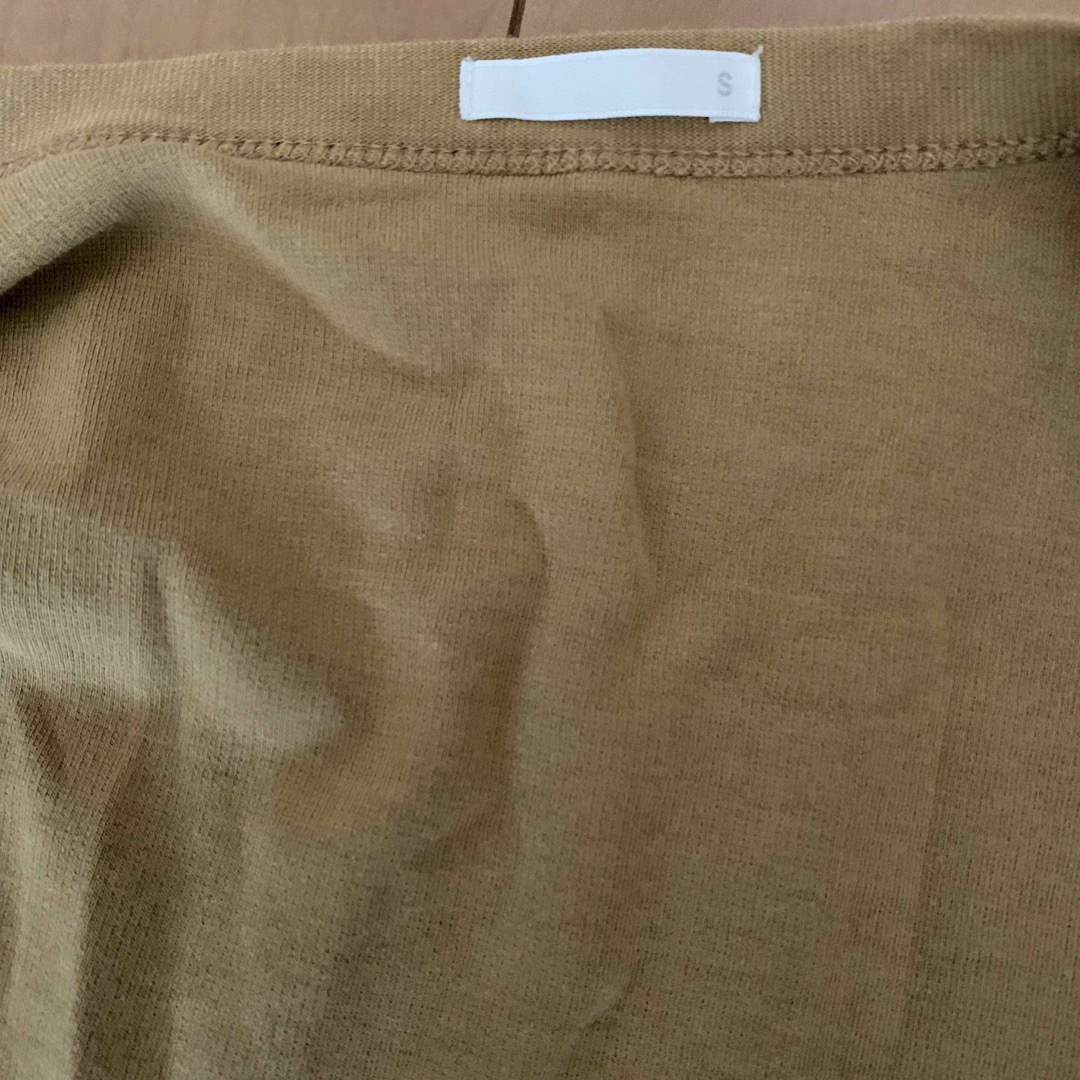 GU(ジーユー)のGUカーディガン  GUコットンカーディガン 羽織り S 美品 レディースのトップス(カーディガン)の商品写真