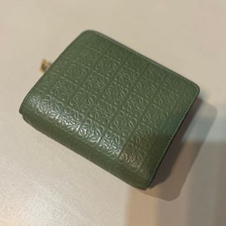 ロエベ(LOEWE)のLOEWE 2つ折り財布 リピートコンパクトジップウォレット(財布)