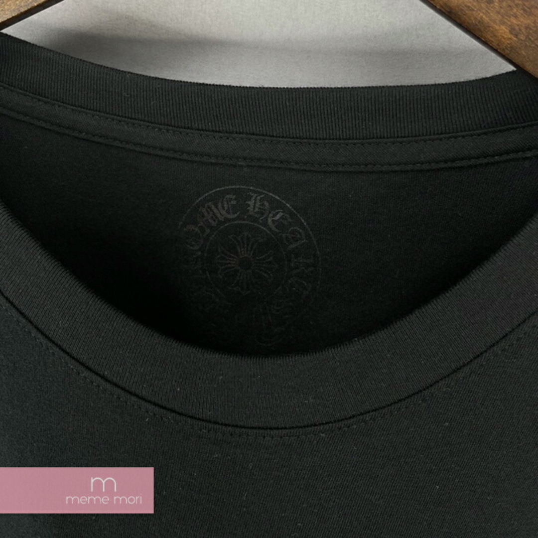 Chrome Hearts(クロムハーツ)のCHROME HEARTS Back Grad Circle Logo L/S Tee クロムハーツ バックグラデーションサークルロゴロングスリーブTシャツ 長袖カットソー ロンT ポケT バックプリント 袖CHクロスプリント ブラック サイズM【240326】【新古品】【me04】 メンズのトップス(Tシャツ/カットソー(半袖/袖なし))の商品写真