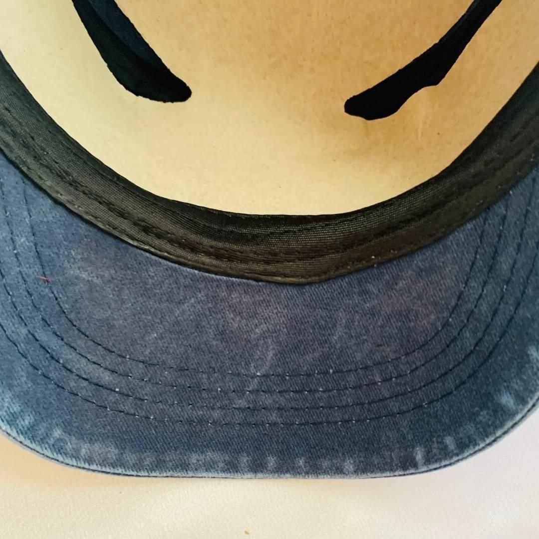 ワークキャップ 帽子 作業帽子 つば広 日よけ ウォッシュ加工 コットン 綿 メンズの帽子(キャップ)の商品写真