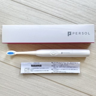 【GWセール】PERSOL非売品 dretec 音波式電動歯ブラシ