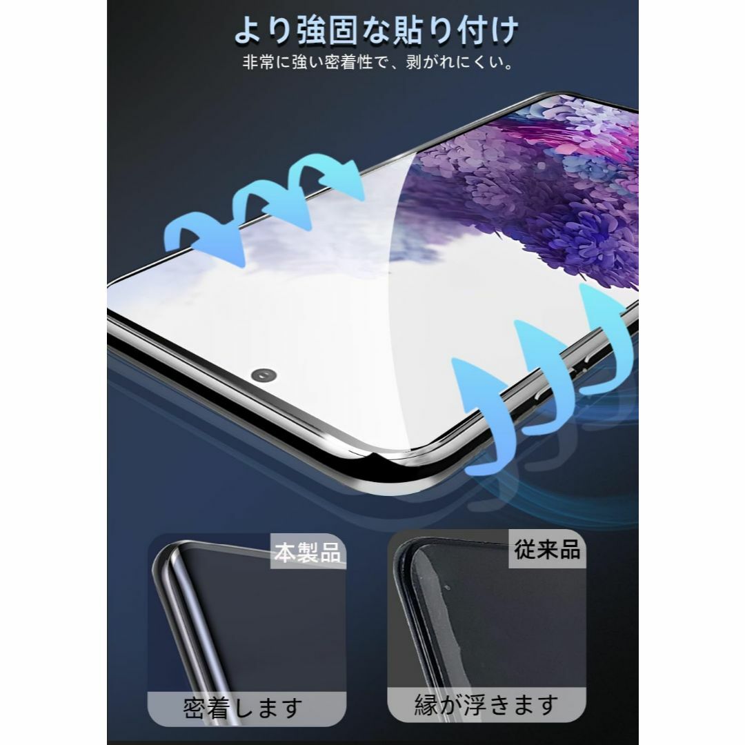 【人気商品】【2枚・簡単な貼り付け方】ZXZone For Galaxy S20 スマホ/家電/カメラのスマホアクセサリー(その他)の商品写真