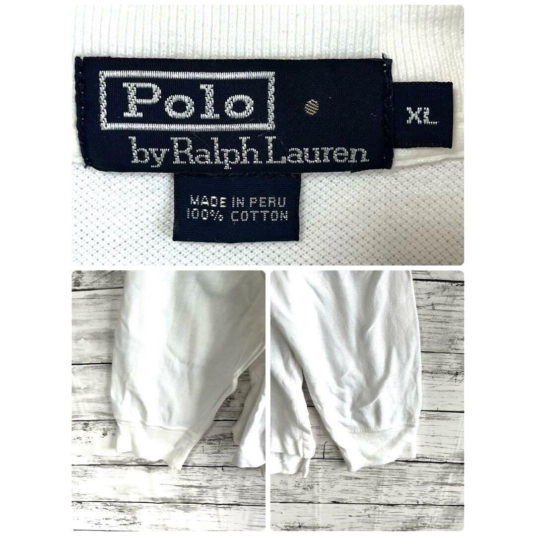 POLO RALPH LAUREN(ポロラルフローレン)の【人気商品】ポロ ラルフローレン　長袖シャツ　ワンポイントロゴ　XL  A335 メンズのトップス(Tシャツ/カットソー(七分/長袖))の商品写真