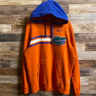 ナイキ(NIKE)のNIKE NCAA フロリダ　ゲーターズ スウェットパーカー　メンズM(パーカー)