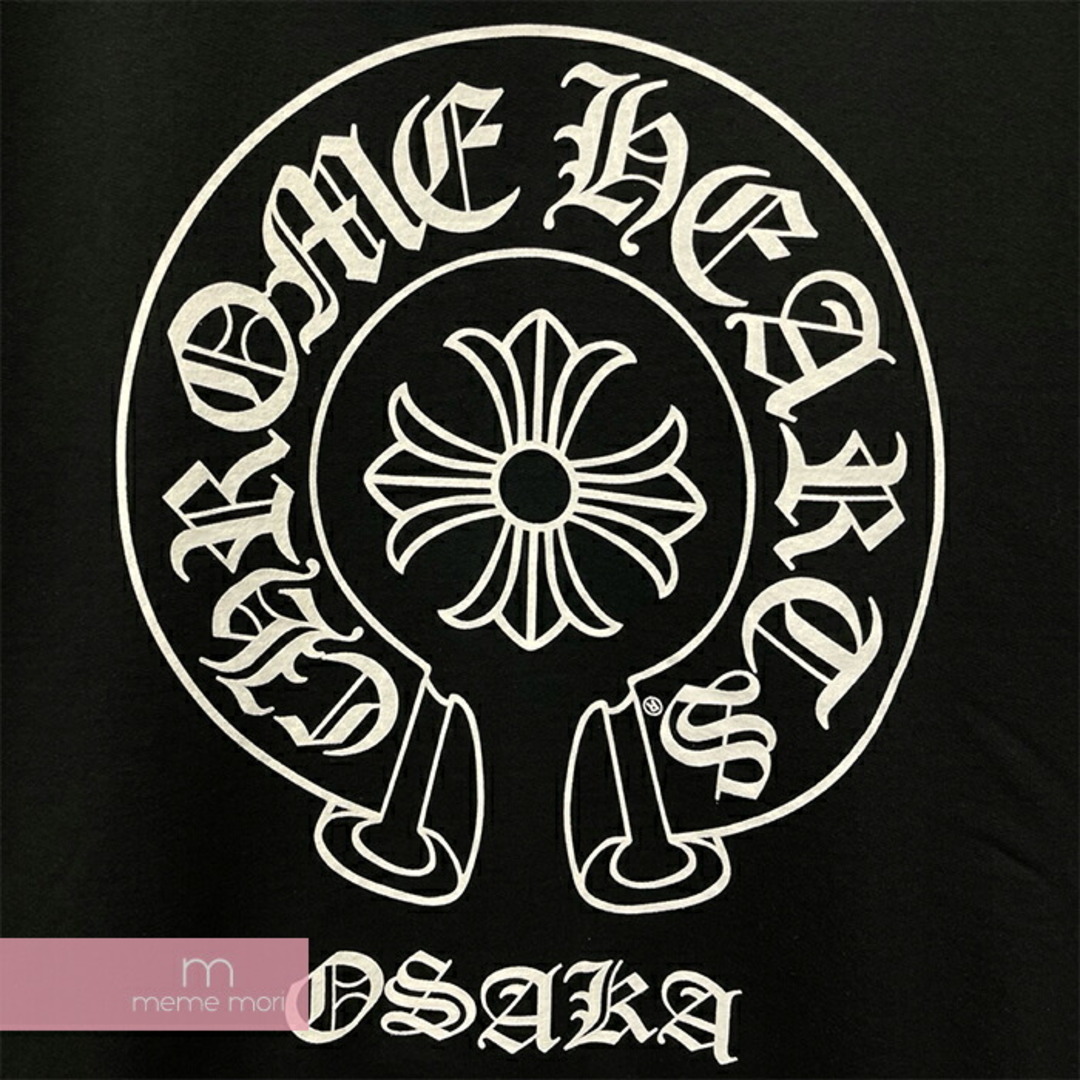 Chrome Hearts(クロムハーツ)のCHROME HEARTS Osaka Horseshoe Hoodie クロムハーツ オオサカホースシューフーディ パーカー 大阪限定 プリント ブラック サイズM【240427】【新古品】【me04】 メンズのトップス(パーカー)の商品写真