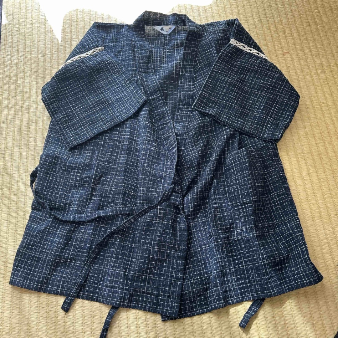 １３０センチ　甚平　上のみ キッズ/ベビー/マタニティのキッズ服男の子用(90cm~)(その他)の商品写真