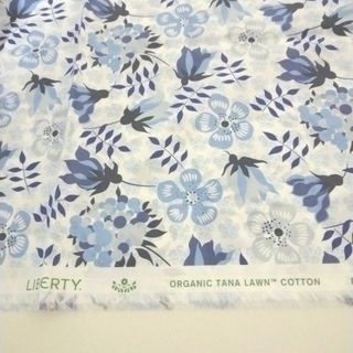 リバティ(LIBERTY.)の❇2024SS　リバティ❇オーガニックタナローン　エディ❇生地幅×1ｍ新品匿名便(生地/糸)