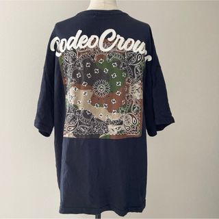 ロデオクラウンズ(RODEO CROWNS)のロデオクラウンズ　ペイズリー柄バンダナ　Ｔシャツ(Tシャツ/カットソー(半袖/袖なし))