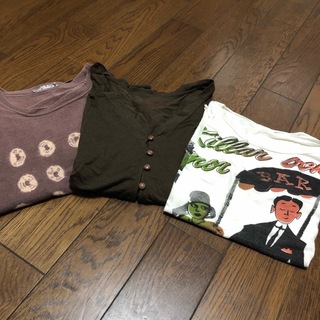 3枚セットTシャツ(Tシャツ(半袖/袖なし))