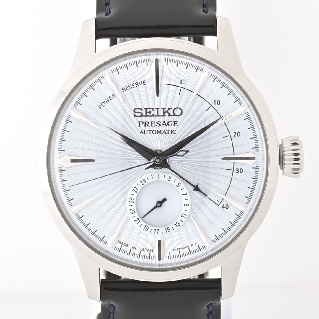 セイコー / SEIKO 　プレサージュ メカニカル 　SARY131 / 4R57-00E0　アイスブルー　自動巻き 　【中古】 商品番号 A-155479 メンズの時計(腕時計(アナログ))の商品写真