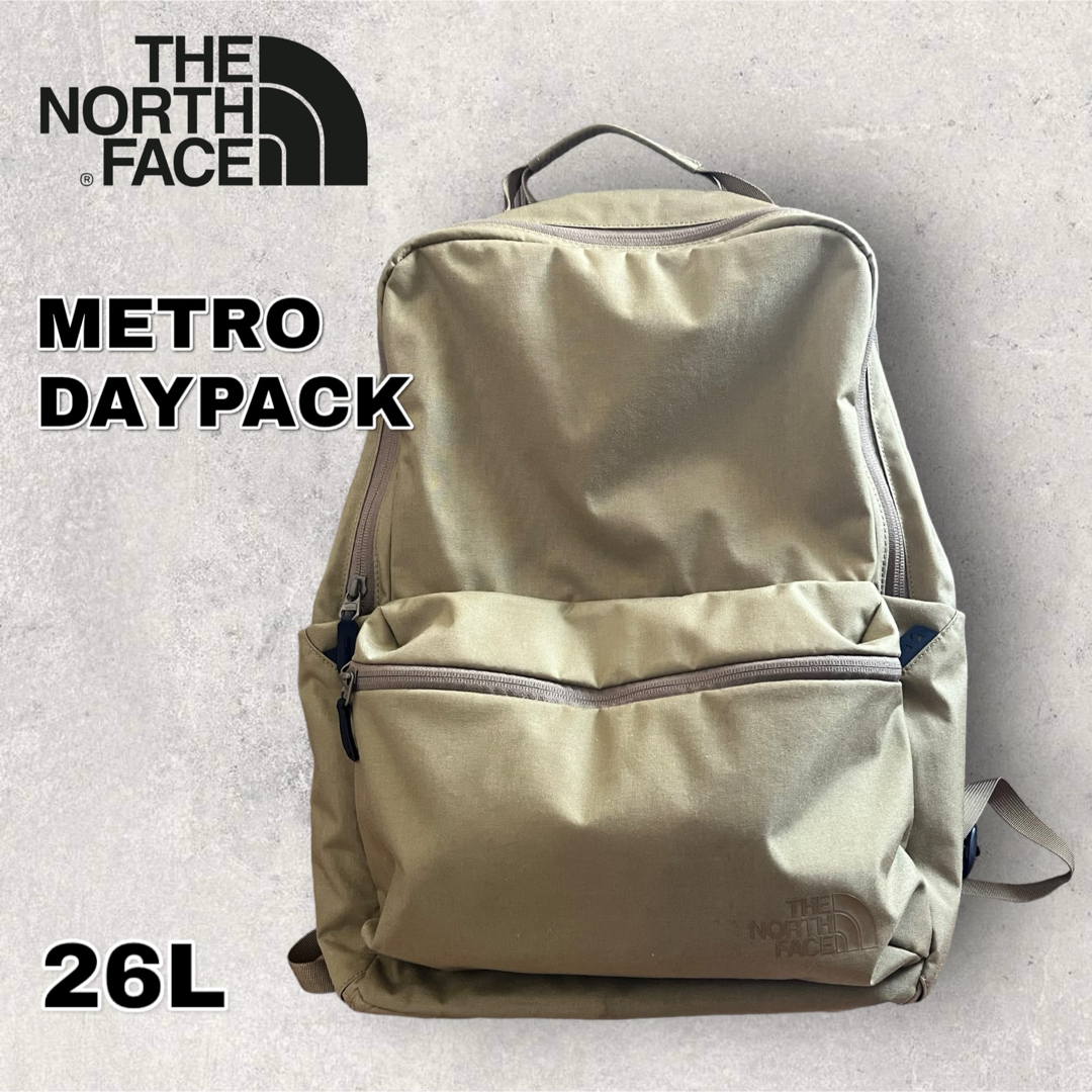 THE NORTH FACE(ザノースフェイス)のTHE NORTH FACE  METRO DAYPACK 26L ナツメグタン メンズのバッグ(バッグパック/リュック)の商品写真